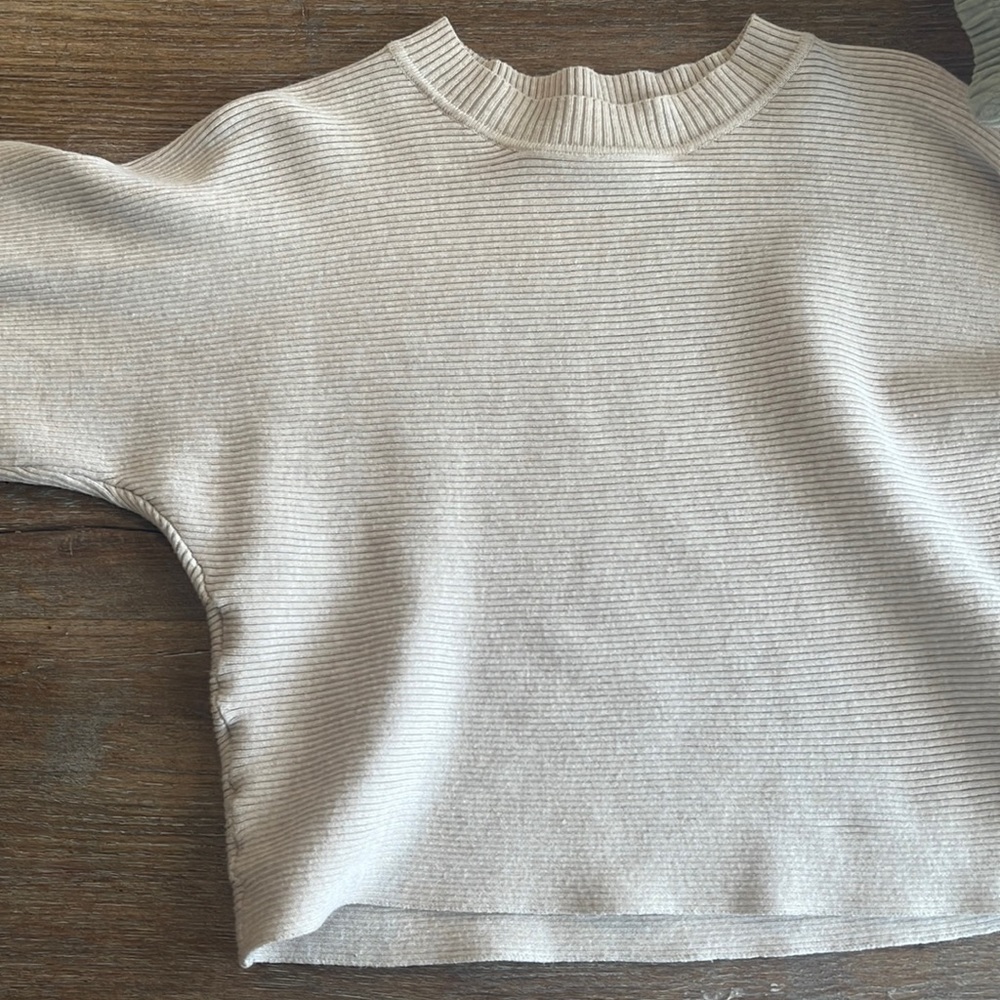 cute cream colored sweater